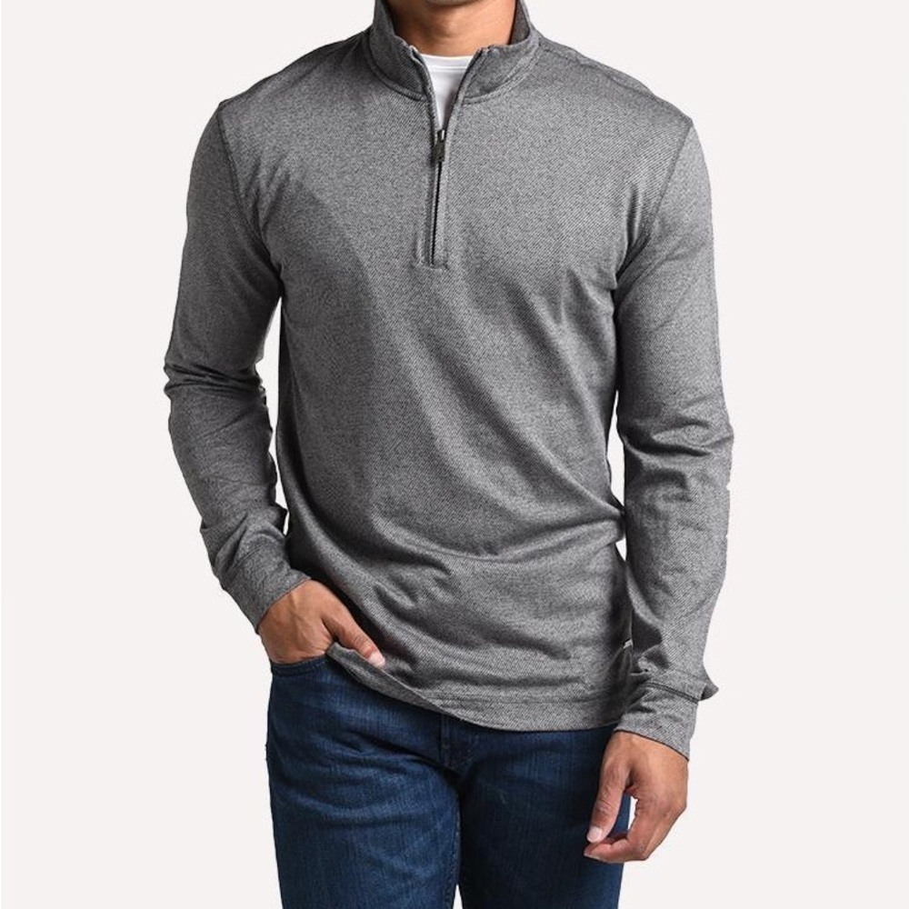 Grey 1/4 zip